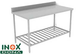 Bàn chế biến thủy sản Inox 09
