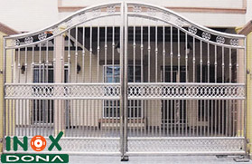 Cổng, cửa Inox 02