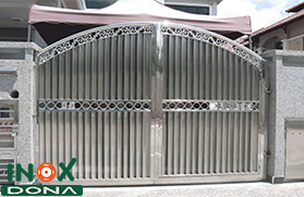Cổng, cửa Inox 05