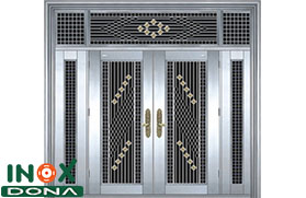 Cổng, cửa Inox 06