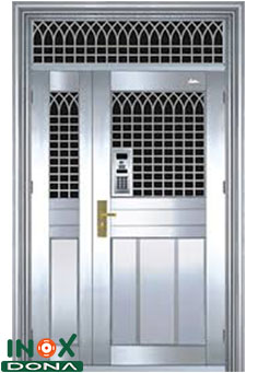 Cổng, cửa Inox 08