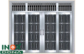 Cổng, cửa Inox 11