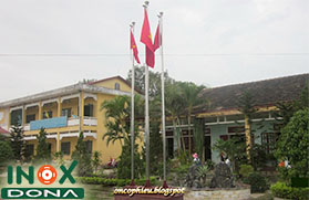 Cột cờ inox 04