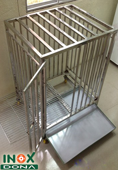Chuồng thú inox