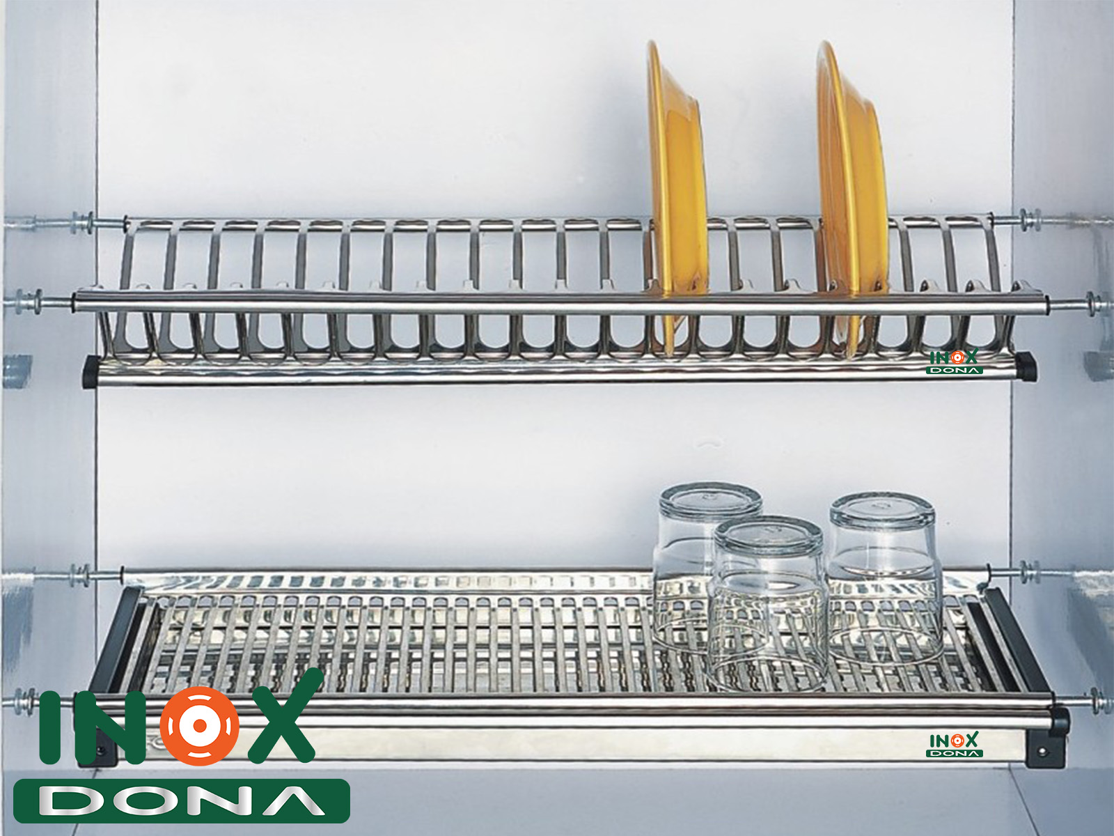 Giá kệ chạn bát Inox 17