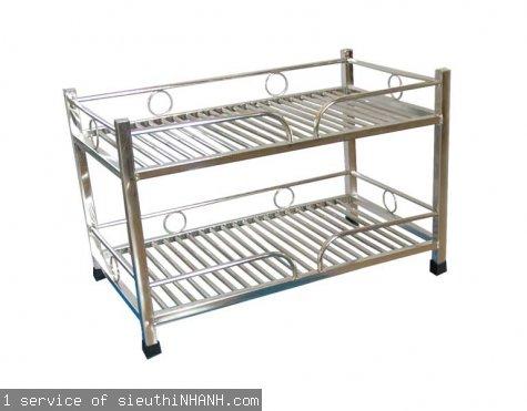 Giá kệ chạn bát Inox 03