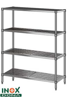 Giá kệ chạn bát Inox 08