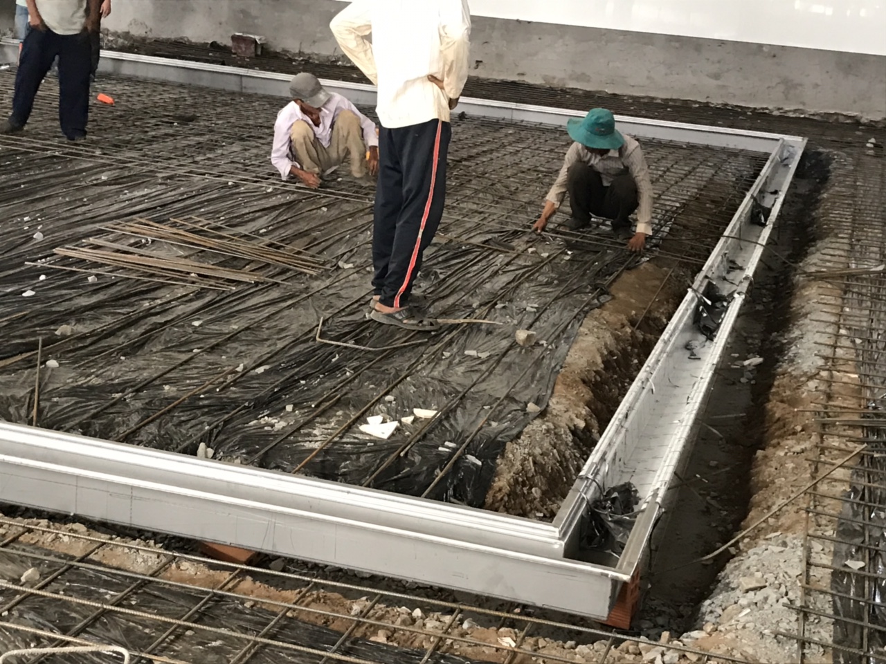 Công trình lắp đặt nhà máy điện lạnh inox