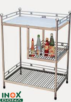 Kệ inox để bếp ga 02