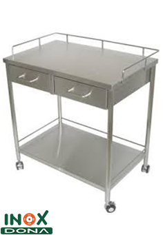 Kệ Inox có bánh xe 01