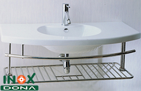 Kệ Inox treo tường 07