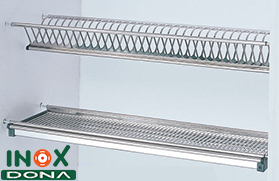 Kệ Inox treo tường 08