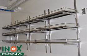 Kệ Inox treo tường 09