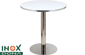 Bàn inox tròn 05