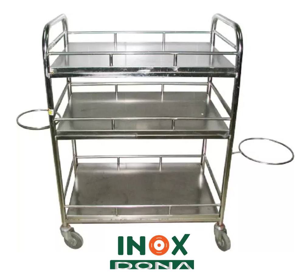 Xe Đẩy Inox Spa 01