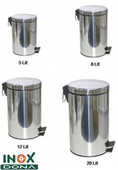 Thùng rác inox 09
