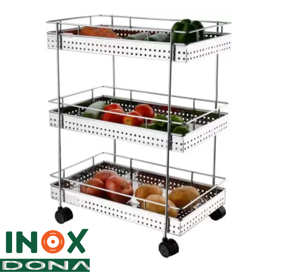Xe Đẩy Inox 16
